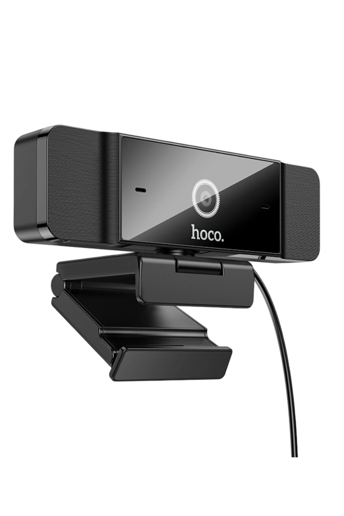 Hoco. D100 1080P 2MP Mikrofonlu USB Web Kamera - Siyah