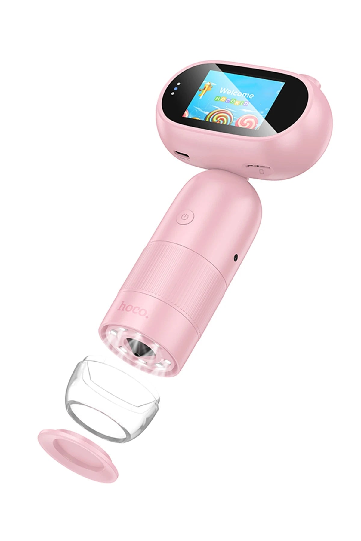 Hoco. DV206 IPS Ekranlı Video Kayıt Özellikli Çocuk Mikroskobu - Pembe