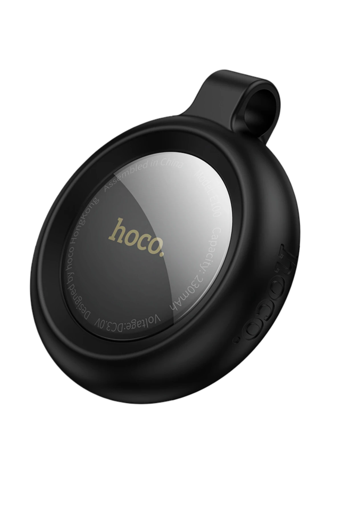 Hoco. E100 Graceful Intelligent Find My Özellikli Anti-Lost AirTag Takip Cihazı - Siyah