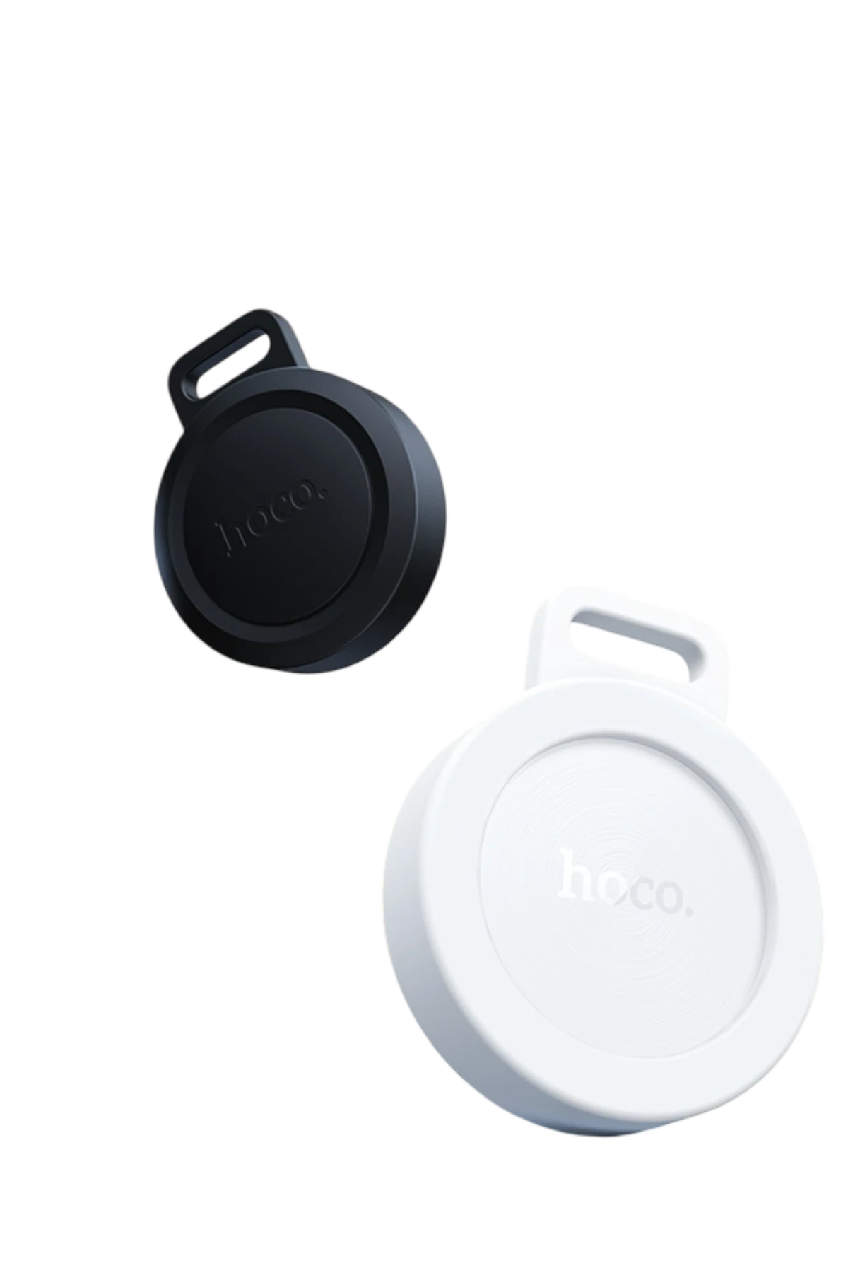 Hoco. E101 Dual Intelligent Apple Find My ve Google Find My Özellikli Anti-Lost Takip Cihazı - Beyaz