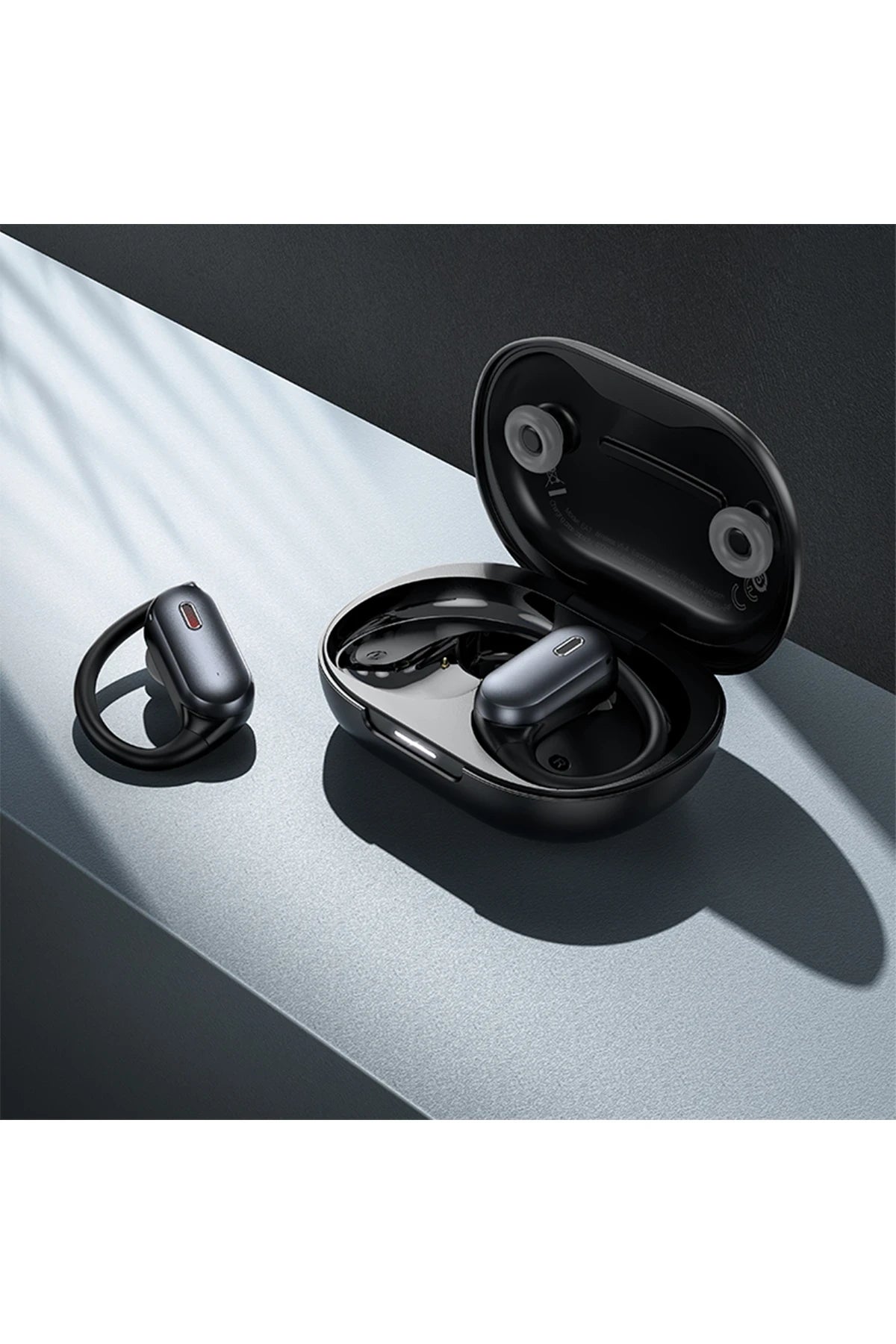 Hoco. EA7 Suerte Aktif Gürültü Önleyici Özellikli Bluetooth 5.4 Destekli Kablosuz TWS Kulaklık - Siyah