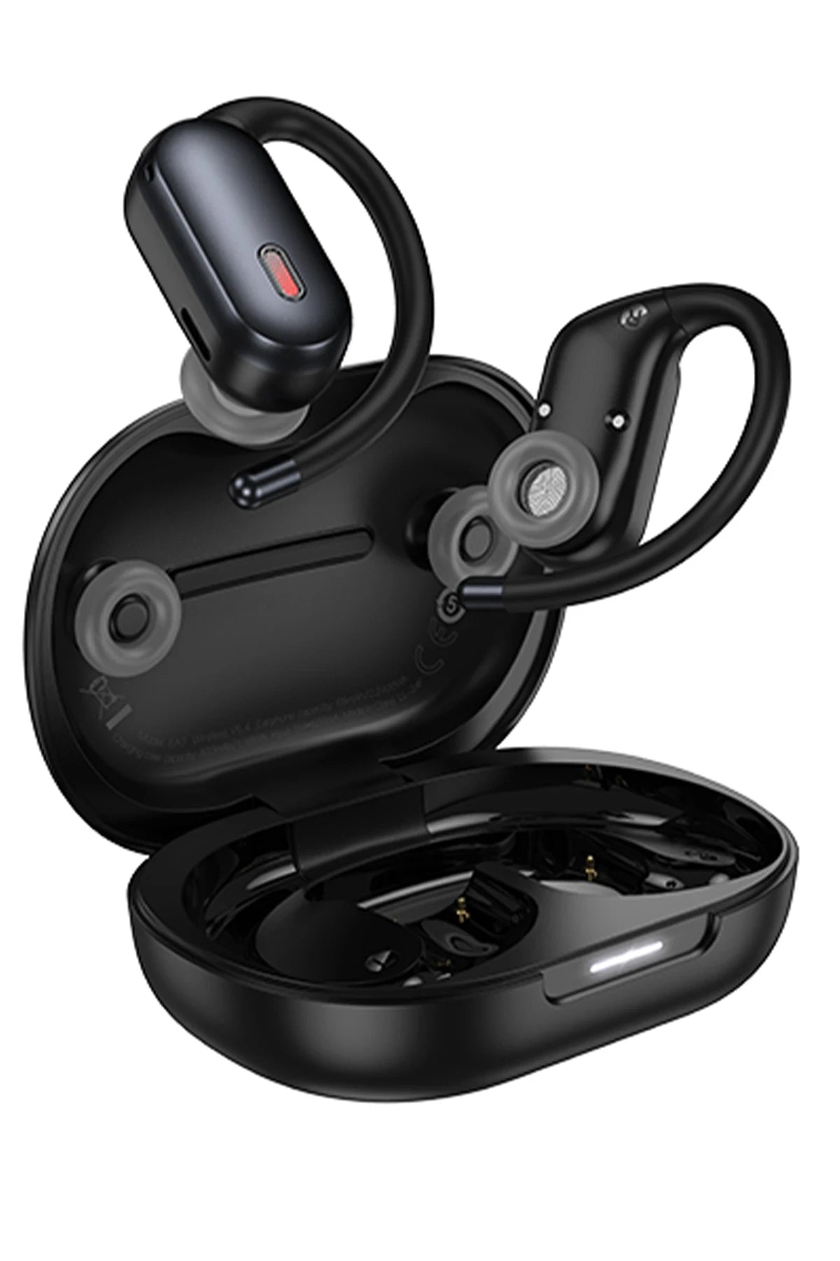 Hoco. EA7 Suerte Aktif Gürültü Önleyici Özellikli Bluetooth 5.4 Destekli Kablosuz TWS Kulaklık - Siyah