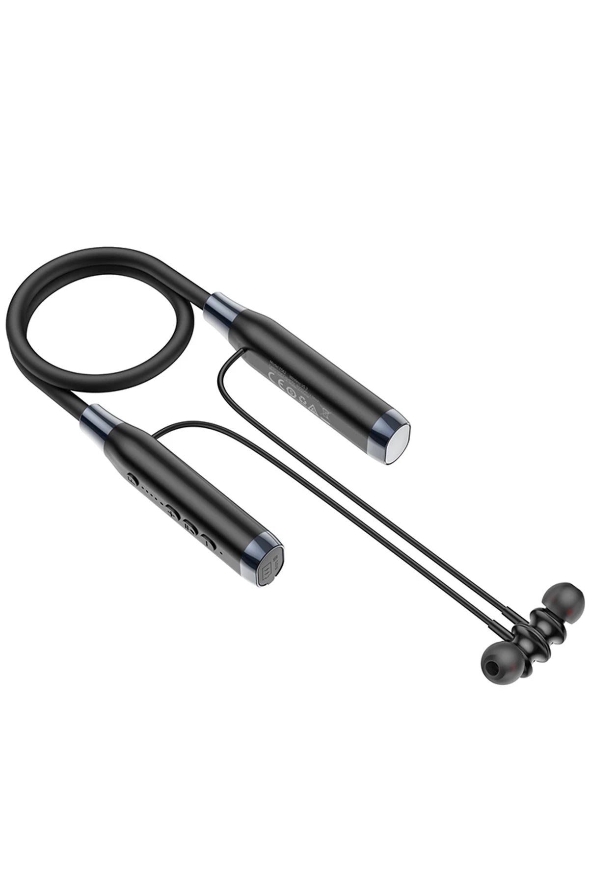 Hoco. ES62 BT 5.3 Gürültü Engelleyici Özellikli Boyun Askılı Bluetooth Kablosuz Kulaklık - Gri