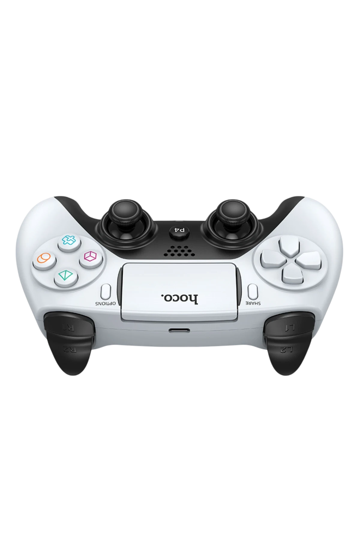 Hoco. GA1 Phoenix Çoklu Platform Uyumlu (PS4 ve PC) Kablosuz Oyun Kolu - Beyaz