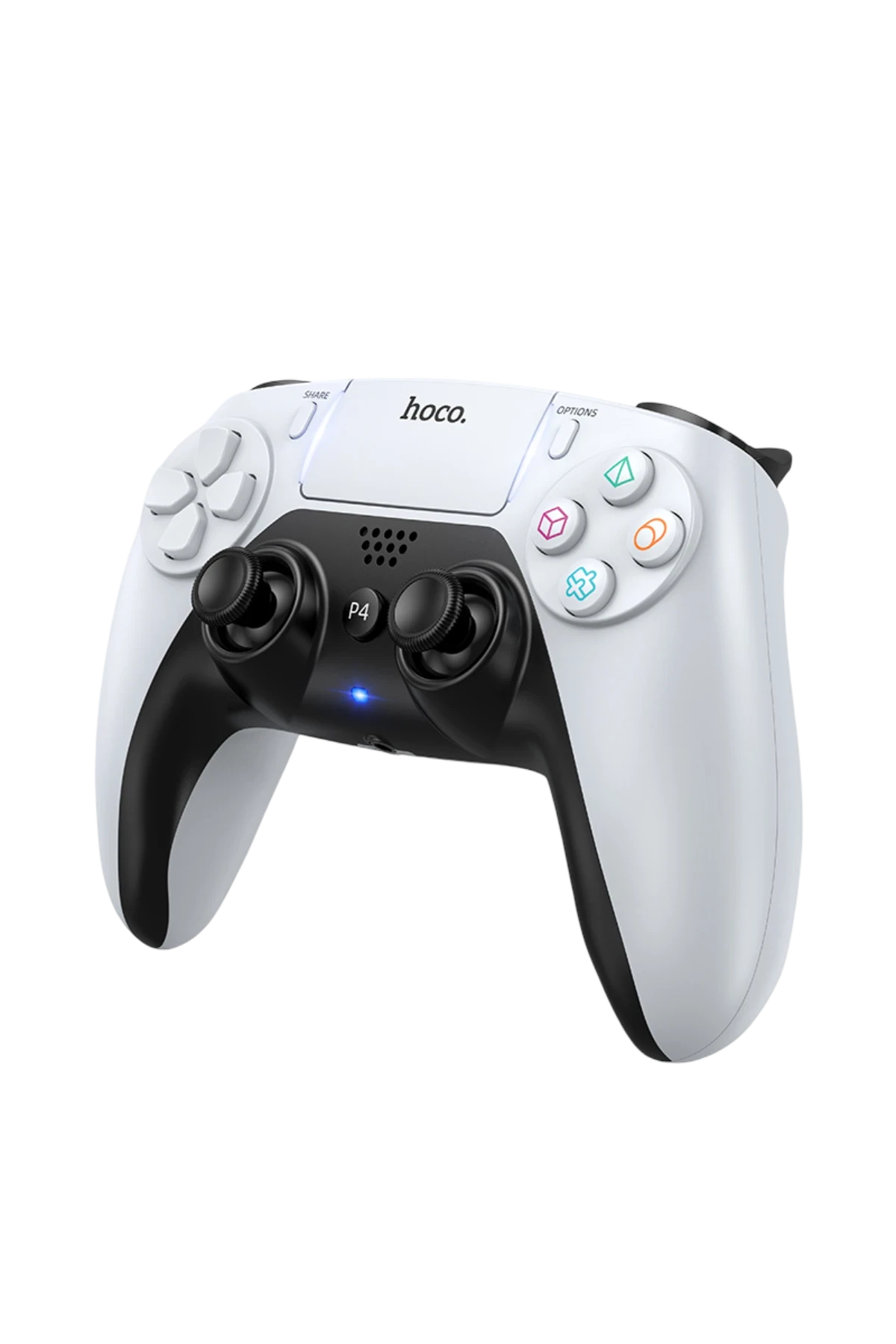 Hoco. GA1 Phoenix Çoklu Platform Uyumlu (PS4 ve PC) Kablosuz Oyun Kolu - Beyaz
