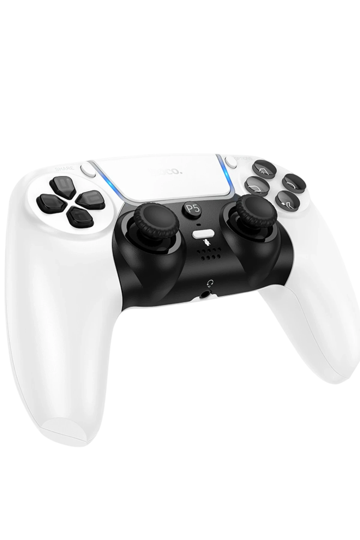 Hoco. GA32 Dragon PS5 Uyumlu Kablosuz Oyun Kolu - Beyaz