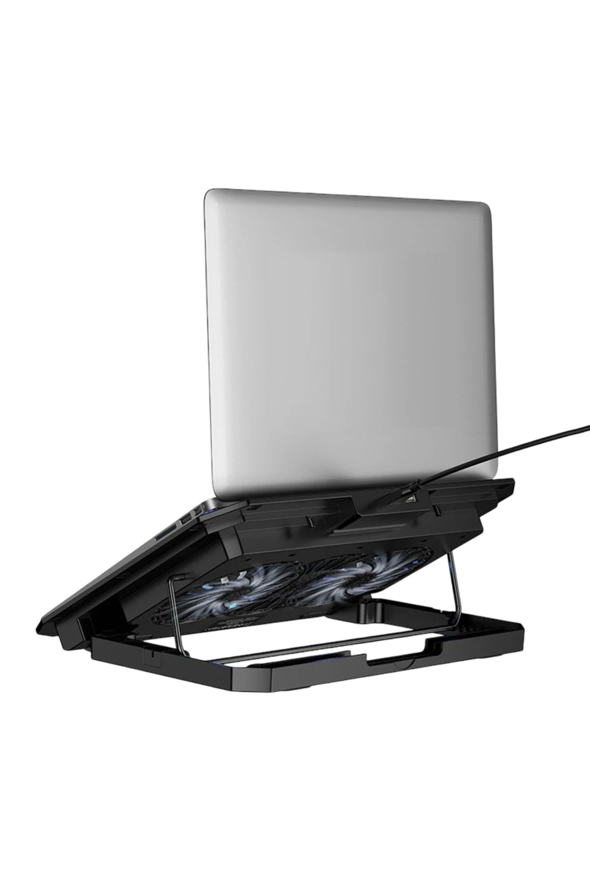 Hoco. GA4 Jade Çift Fanlı 1300 RPM Laptop Soğutucu Stant - Siyah