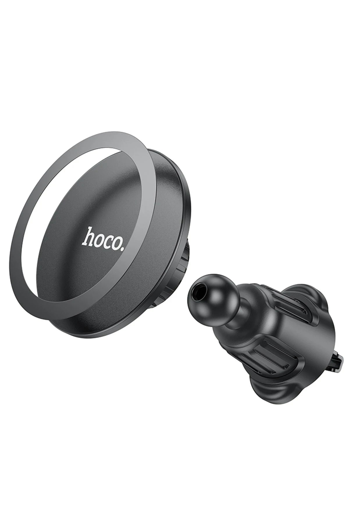 Hoco. H12 Izgara Klipsli Manyetik Araç Tutucu - Siyah