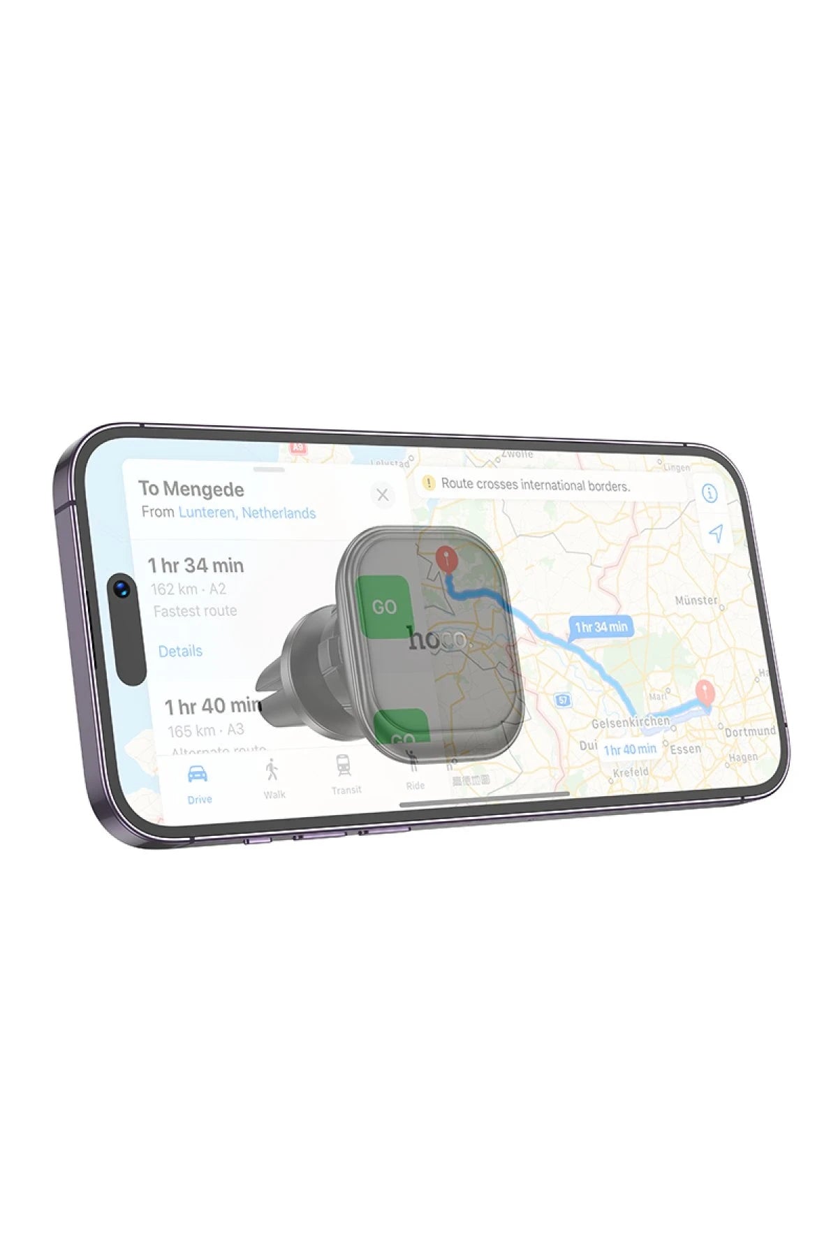 Hoco. H29 Izgara Klipsli Manyetik Araç Tutucu - Siyah