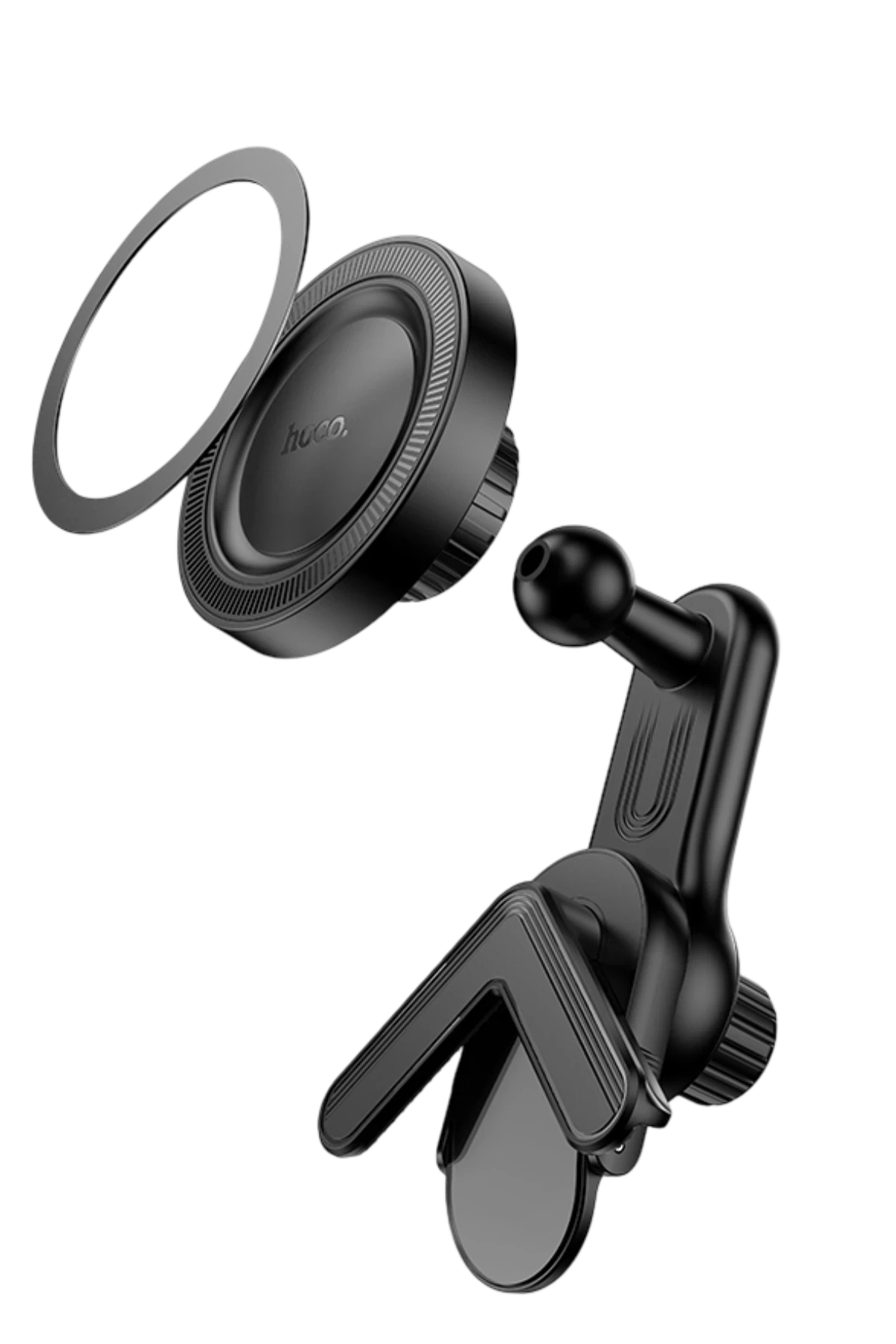 Hoco. H57 Show Araç CarPlay Ekranına Sabitlenen Manyetik Telefon Tutucu - Siyah