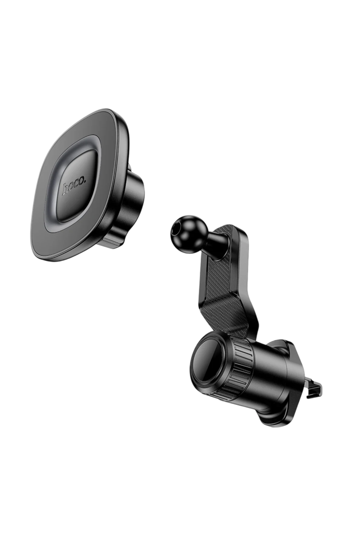 Hoco. H74 Crown Ring Manyetik Araç Tutucu - Siyah