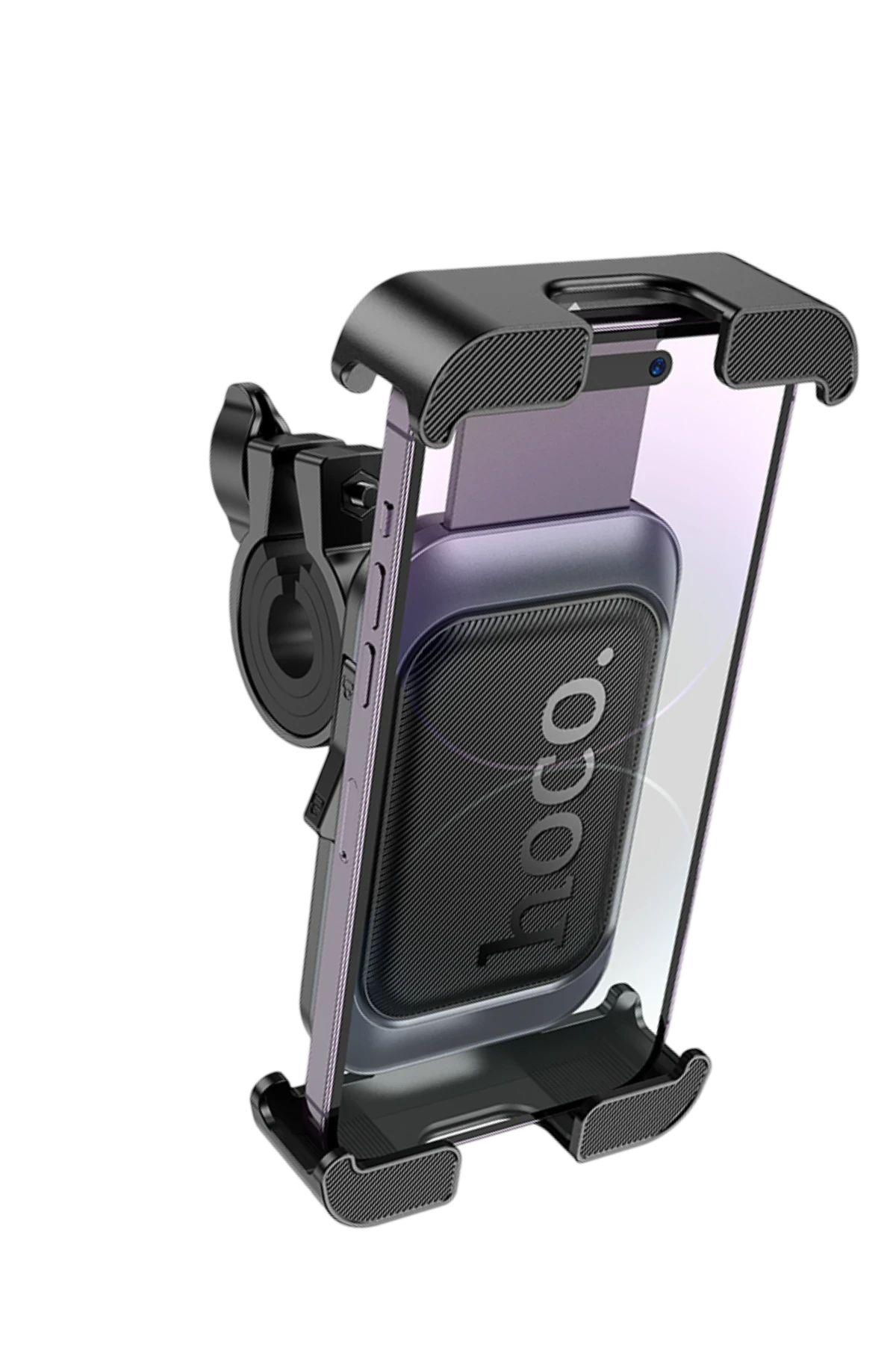 Hoco. H82 Vista Bisiklet ve Motosiklet İçin Universal Telefon Tutucu - Siyah