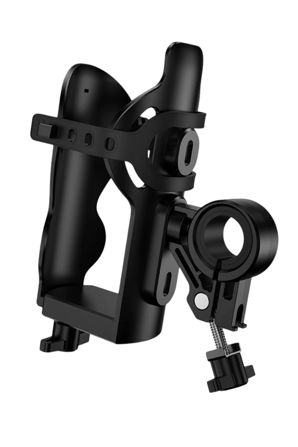 Hoco. H94 Feliz Motosiklet İçin Ayarlanabilir Şişe Tutucu - Siyah