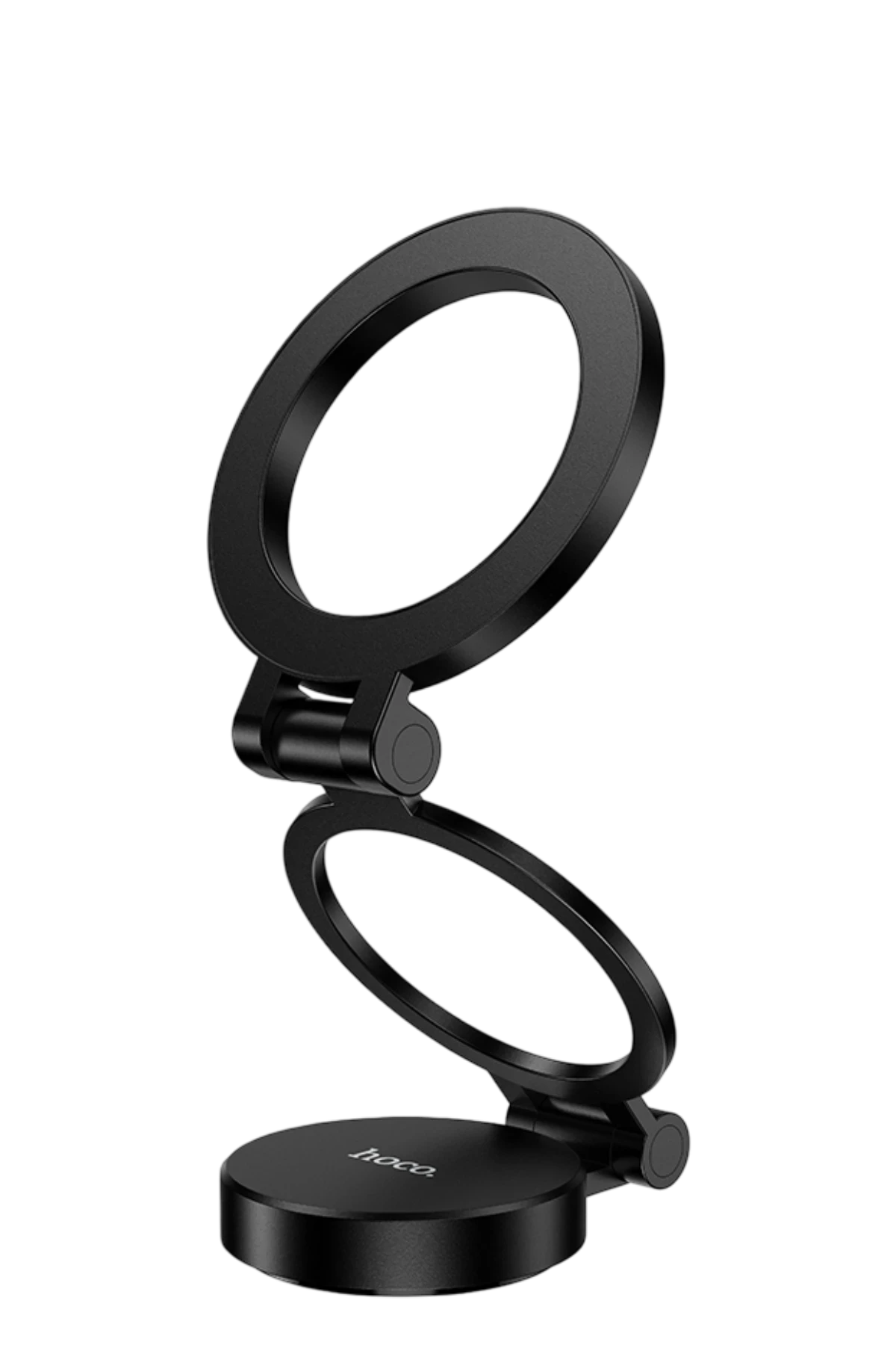 Hoco. H98 Rider 360 Derece Dönen Yapışkanlı Katlanabilir Manyetik Magsafe Araç Tutucu - Siyah
