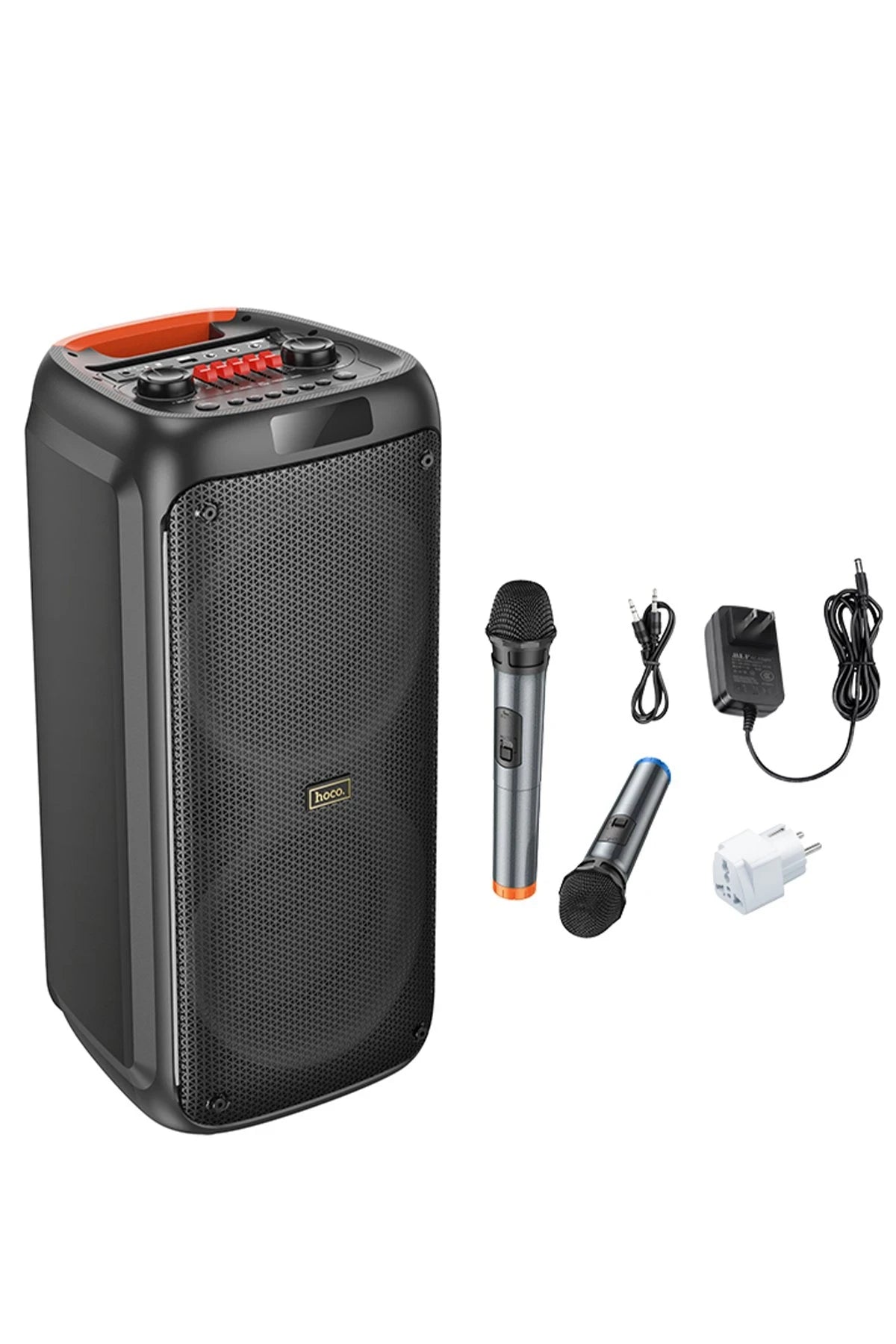 Hoco. HA7 Leader Mikrofonlu Bluetooth Kablosuz Hoparlör - Siyah