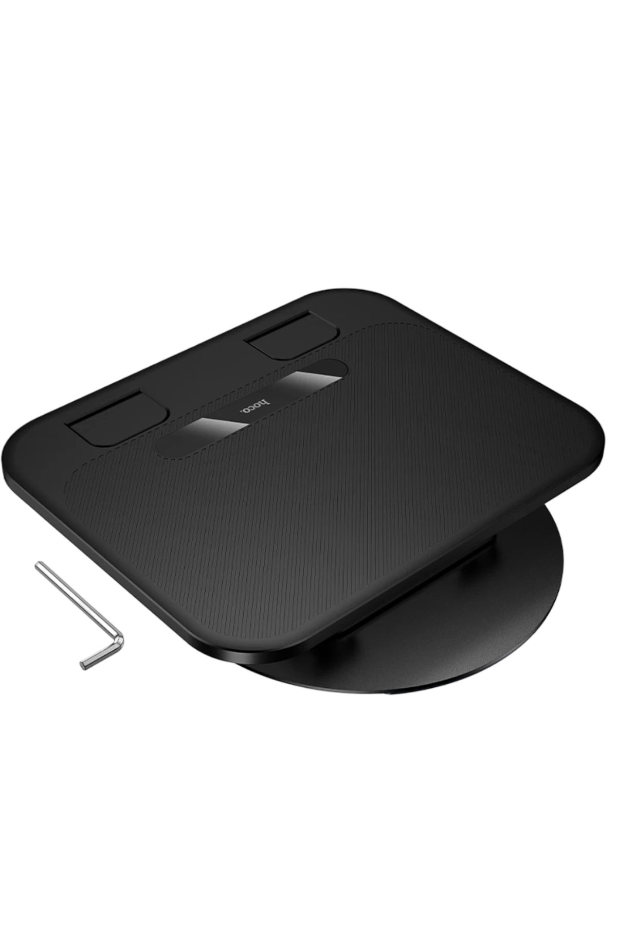 Hoco. HD14 Hope Dönebilen Ayarlanabilir Metal Laptop Standı - Siyah