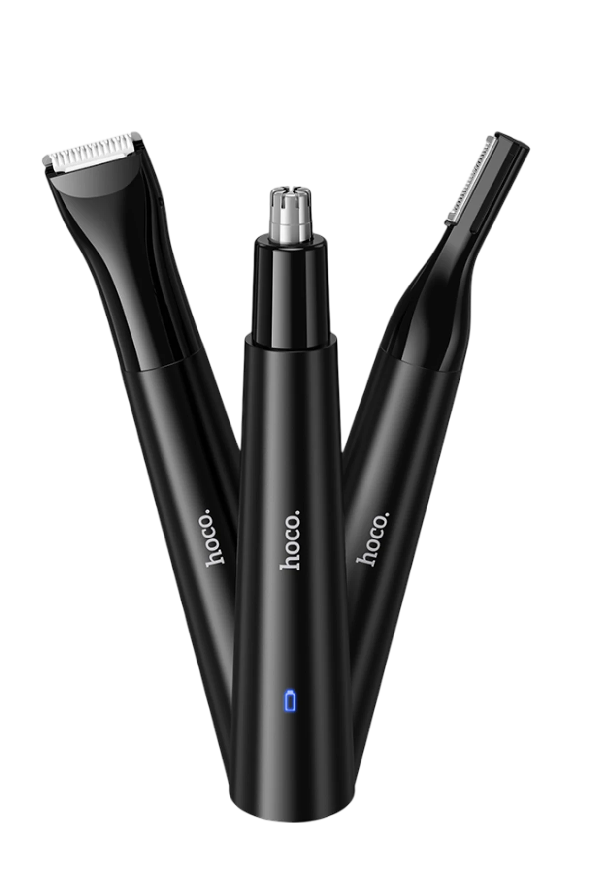 Hoco. HP37 3in1 Çok Fonksiyonlu Burun Kılı Düzeltme Aleti - Siyah