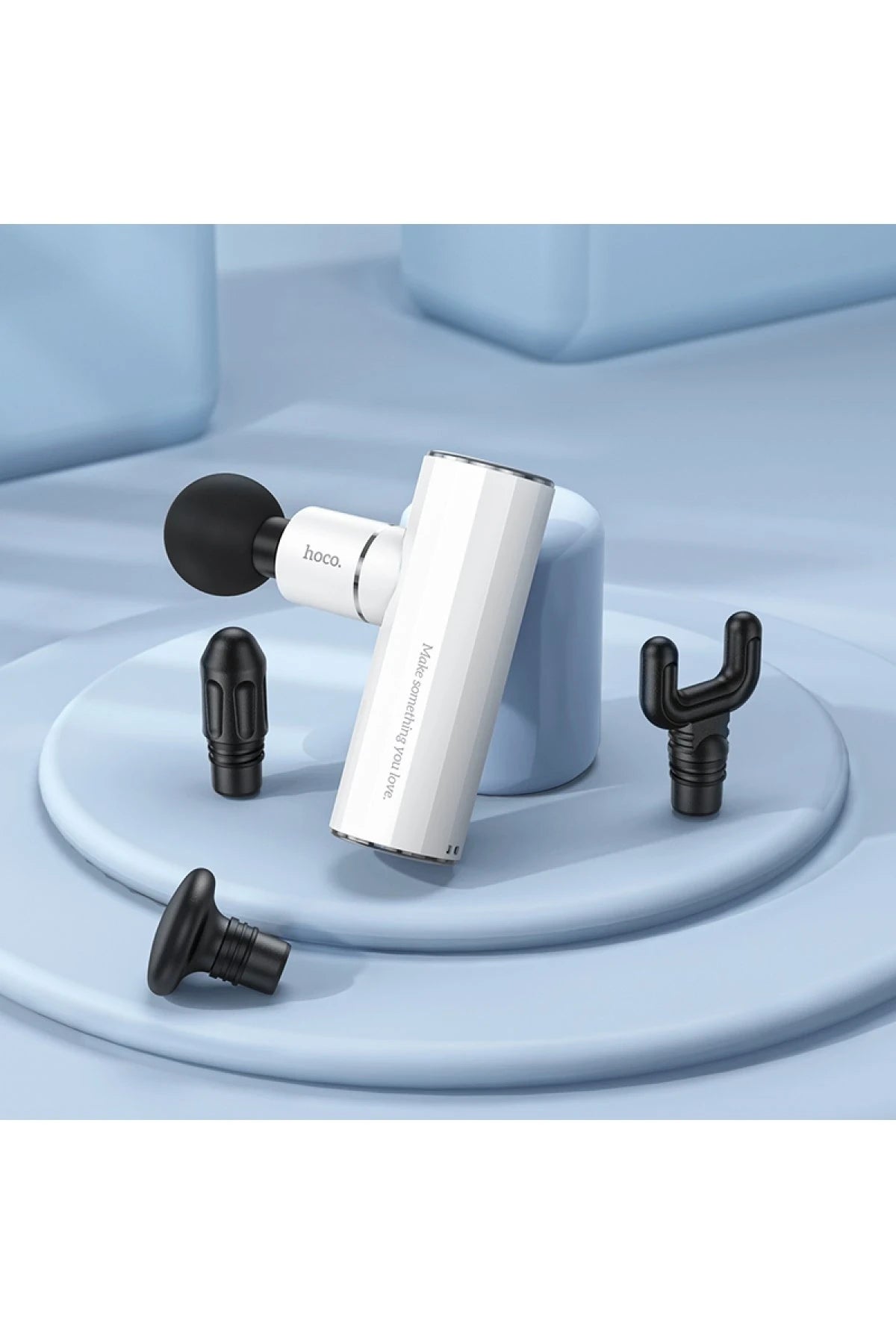 Hoco. HP50 Sessiz Mini Kablosuz Masaj Aleti - Siyah