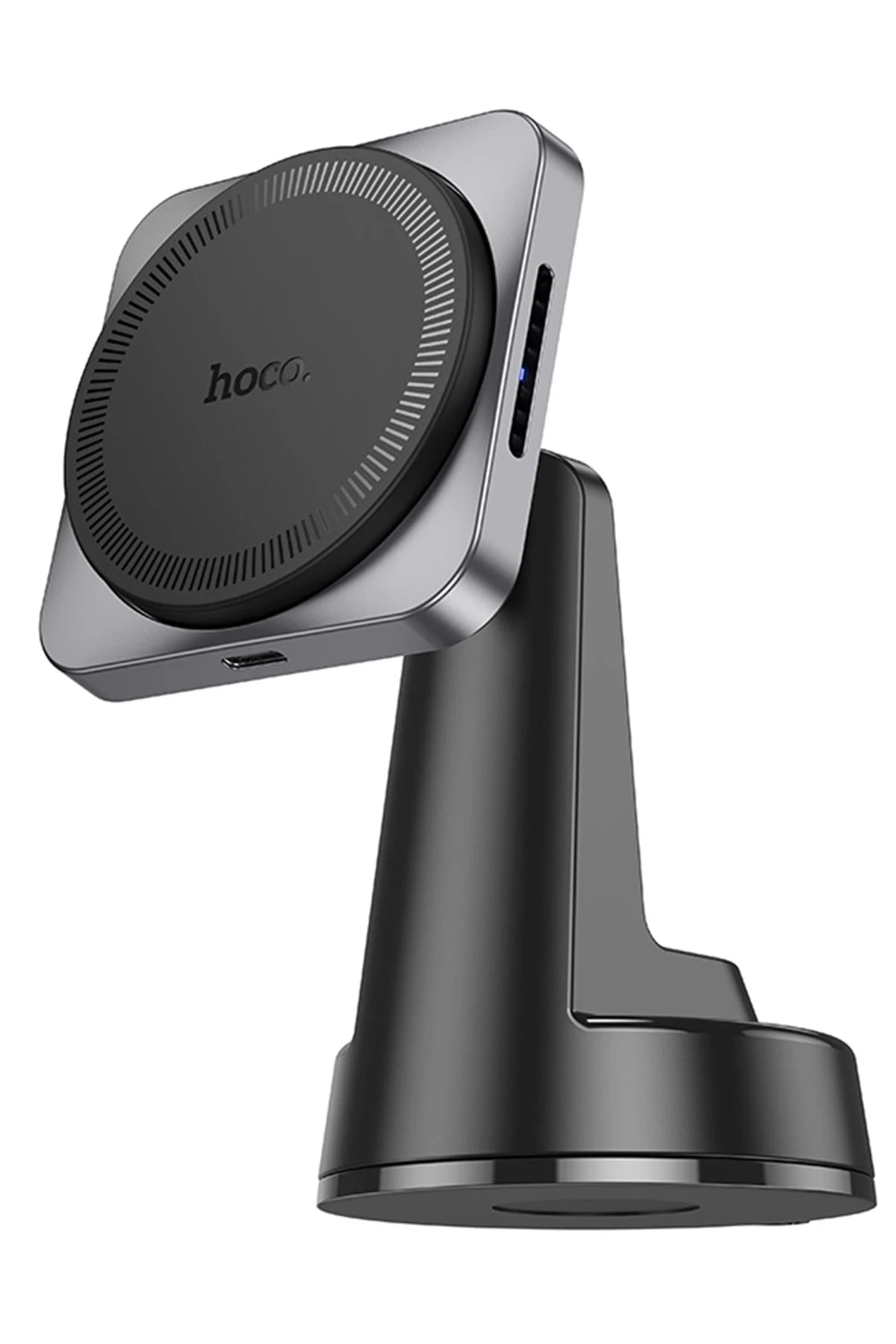 Hoco. HW16 Vantuzlu 15W Kablosuz Şarjlı Magsafe Manyetik Tutucu - Siyah