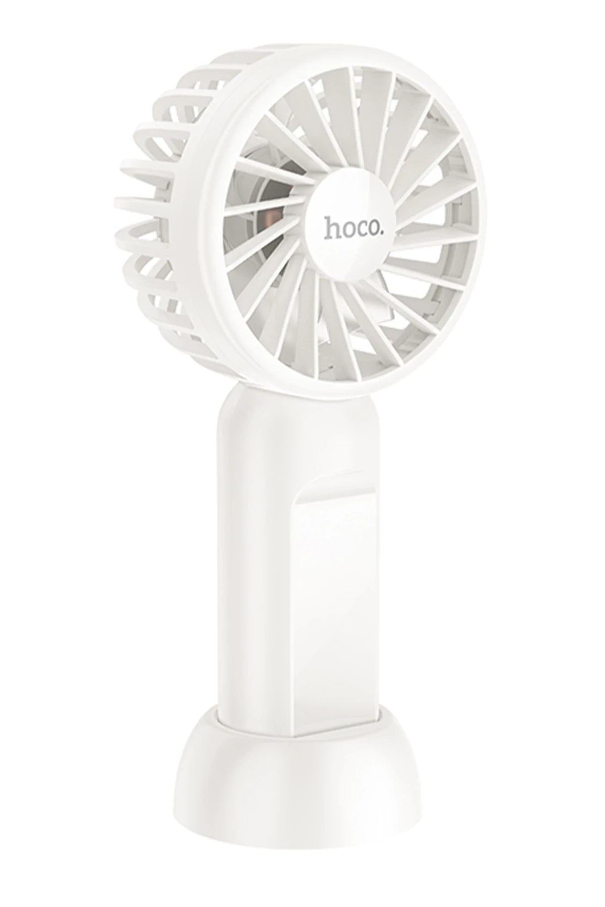 Hoco. HX60 Nimble El Tipi ve Masaüstü Soğutucu Fan - Beyaz