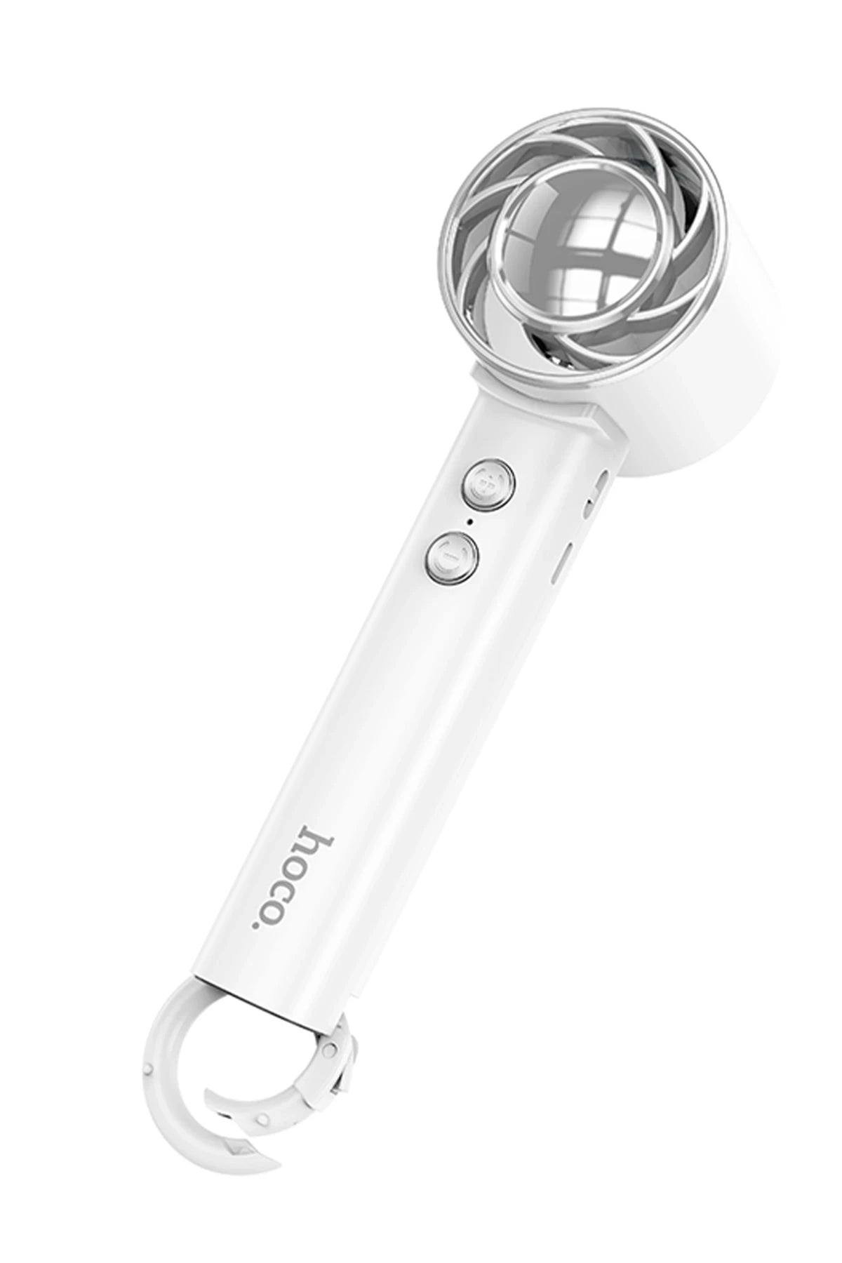 Hoco. HX61 Exquisite El Tipi ve Masaüstü Katlanabilir Soğutucu Fan - Beyaz