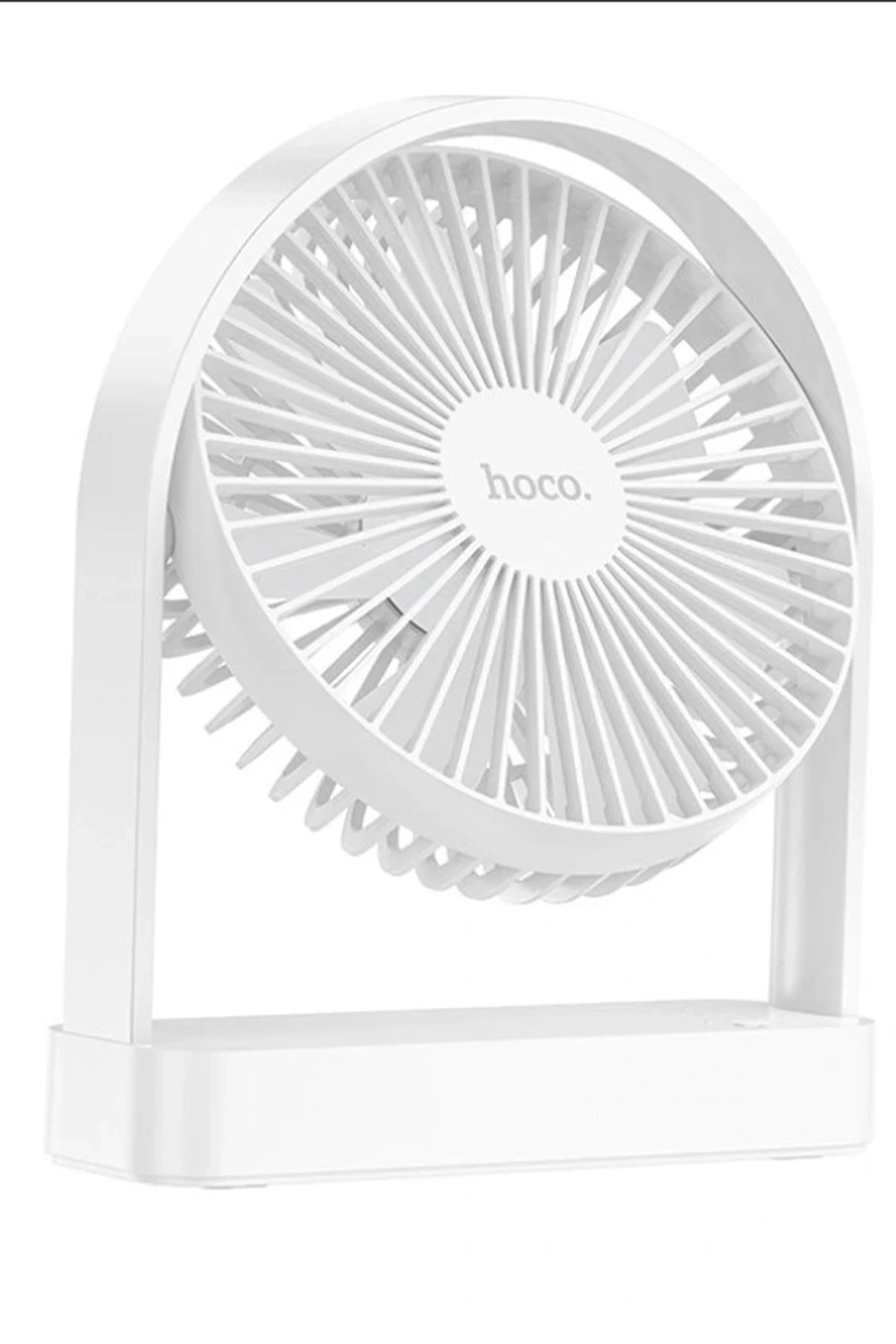 Hoco. HX65 Ultra İnce Masaüstü Soğutucu Fan - Beyaz