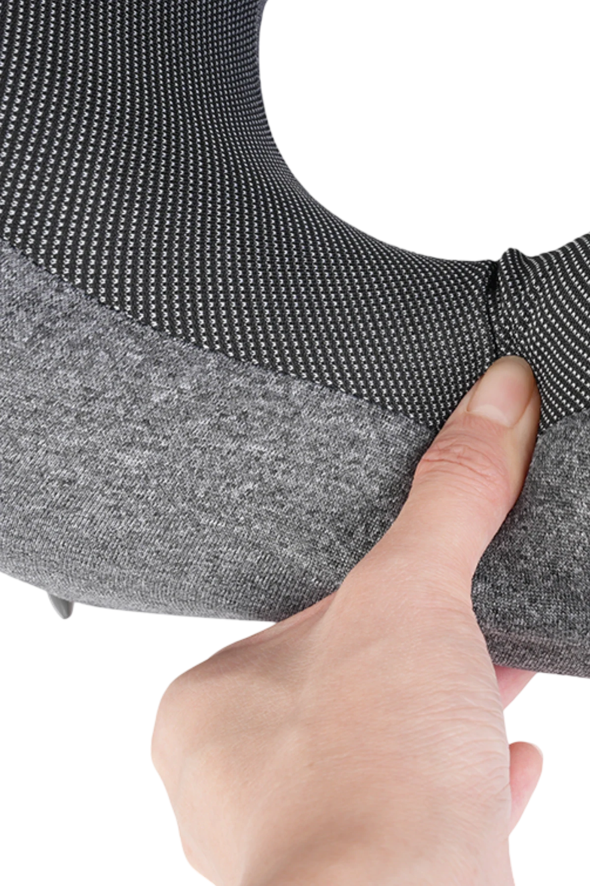 Hoco. HX70 360 Derece Hafızalı Seyahat Boyun Yastığı - Gri