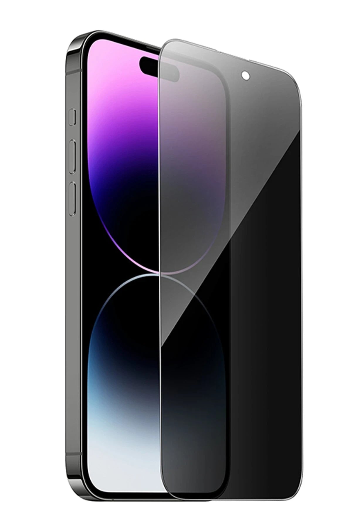 Hoco. iPhone 14 Pro 9D Dustproof Hayalet Cam Ekran Koruyucu - Siyah