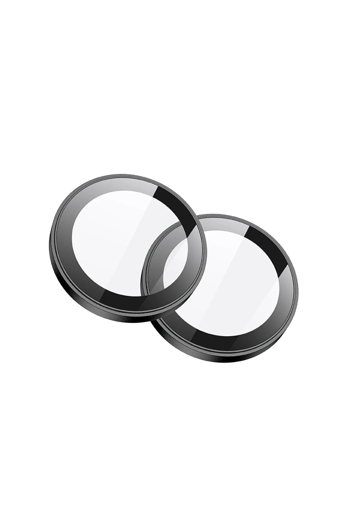Hoco. iPhone 16 3D Metal Frame Kamera Lens - Siyah
