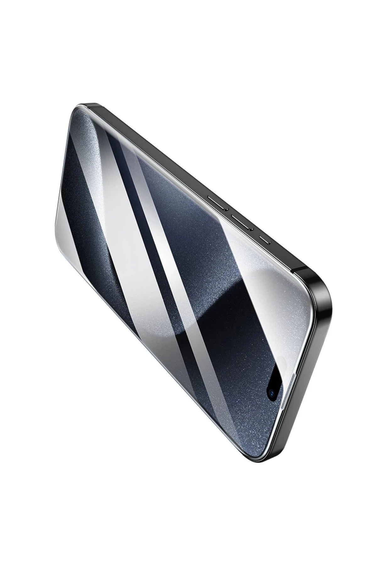 Hoco. iPhone 16 Pro 3D Full Screen HD Cam Ekran Koruyucu - Siyah