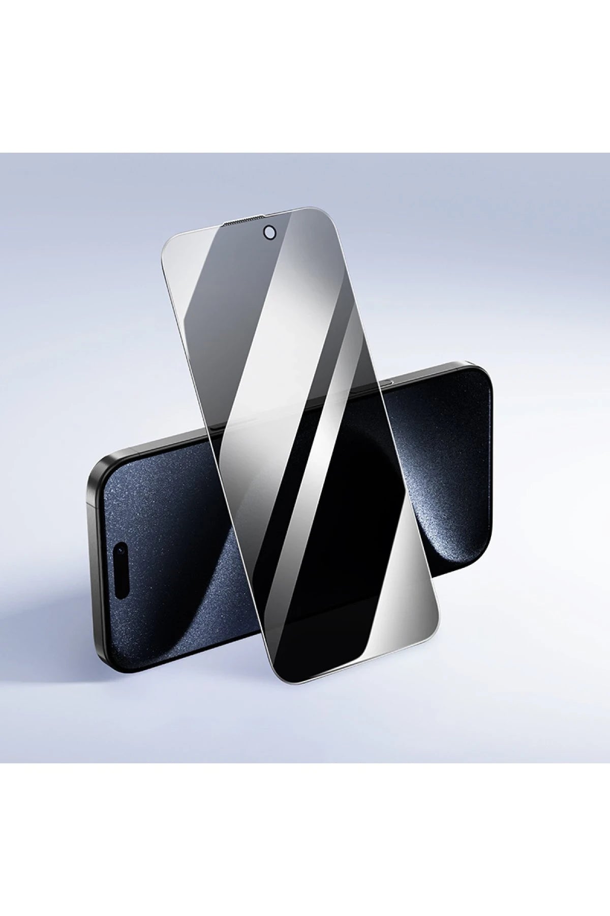 Hoco. iPhone 16 Pro 9D Dustproof Hayalet Cam Ekran Koruyucu - Siyah