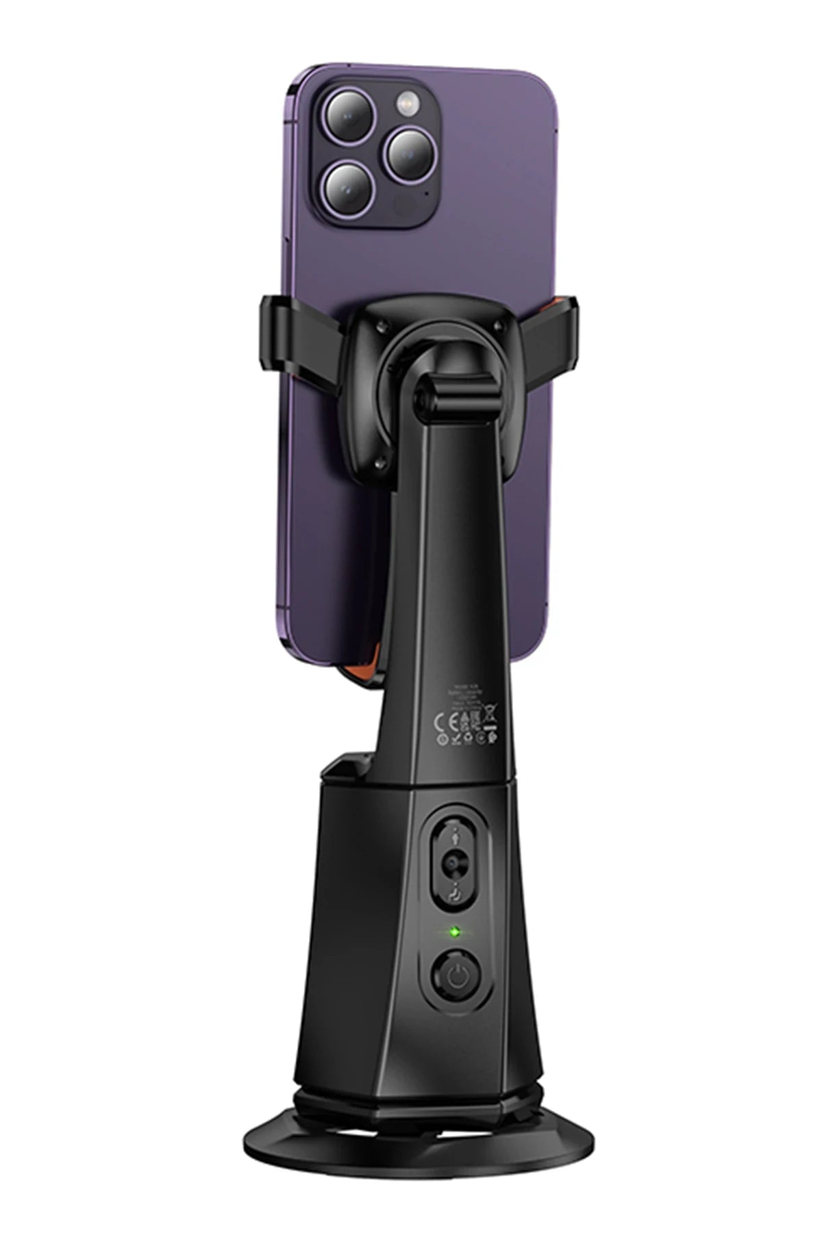 Hoco. K26 Otomatik Yüz Takipli Tripodlu Akıllı Selfie Gimbal - Siyah