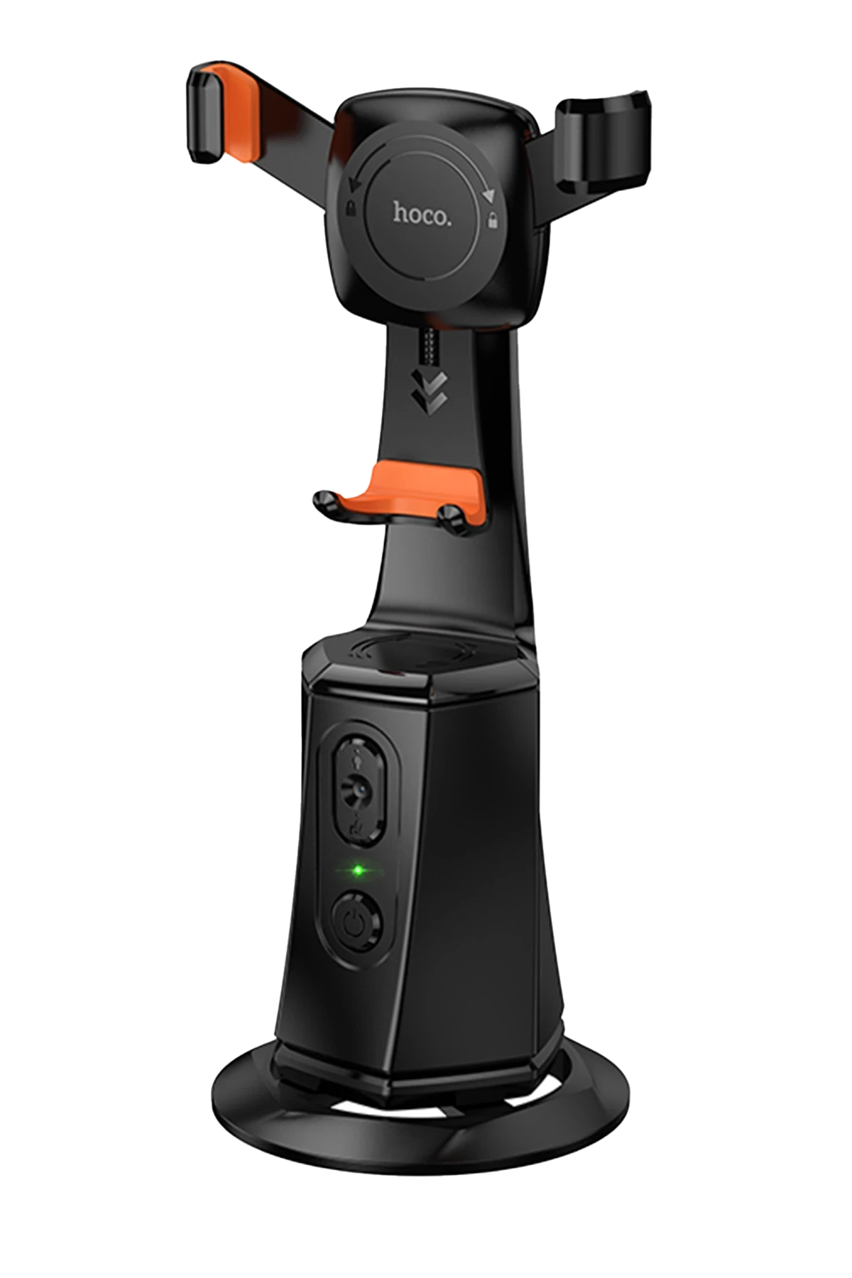 Hoco. K26 Otomatik Yüz Takipli Tripodlu Akıllı Selfie Gimbal - Siyah