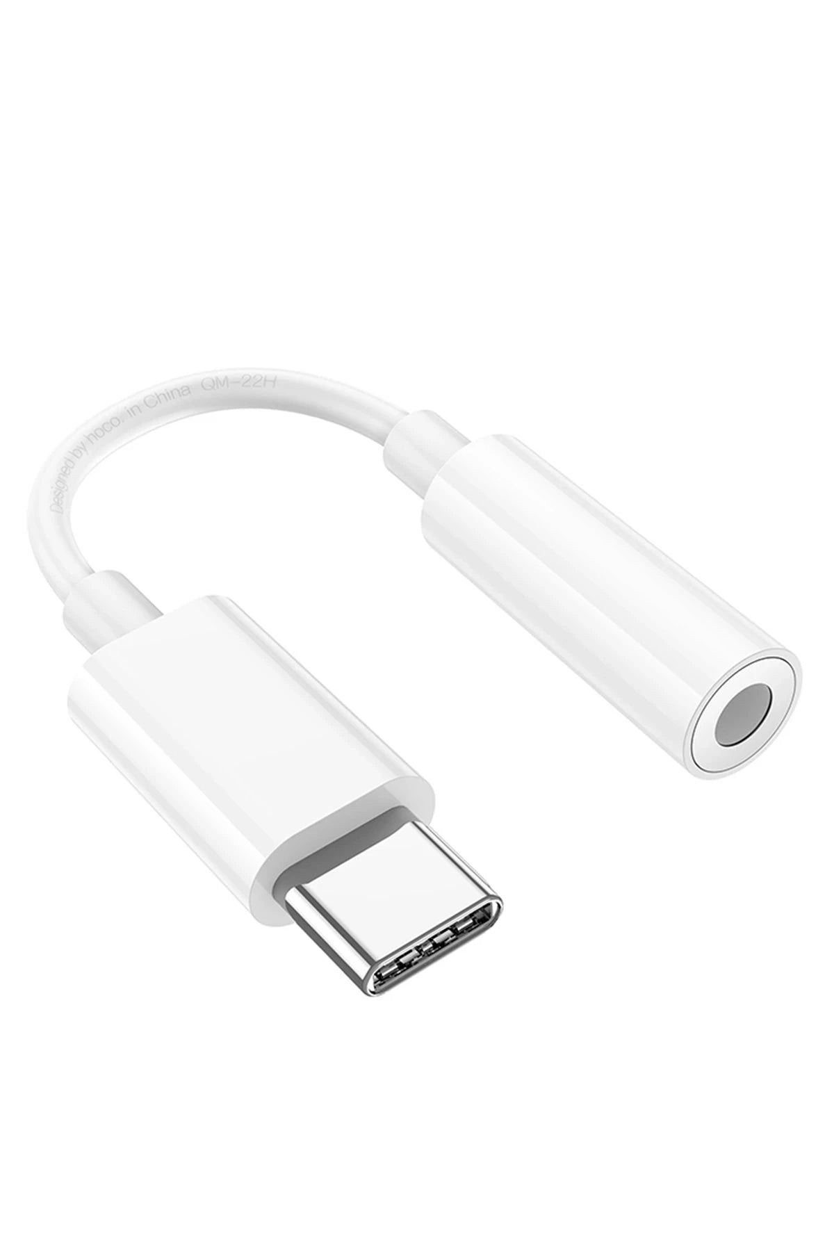 Hoco. LS35 Type-C to Aux Kablo - Beyaz
