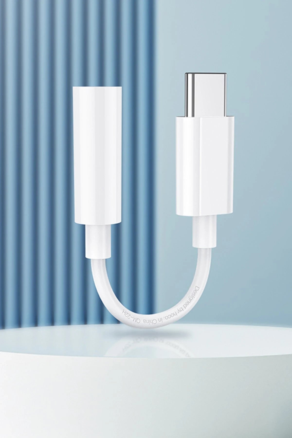 Hoco. LS35 Type-C to Aux Kablo - Beyaz