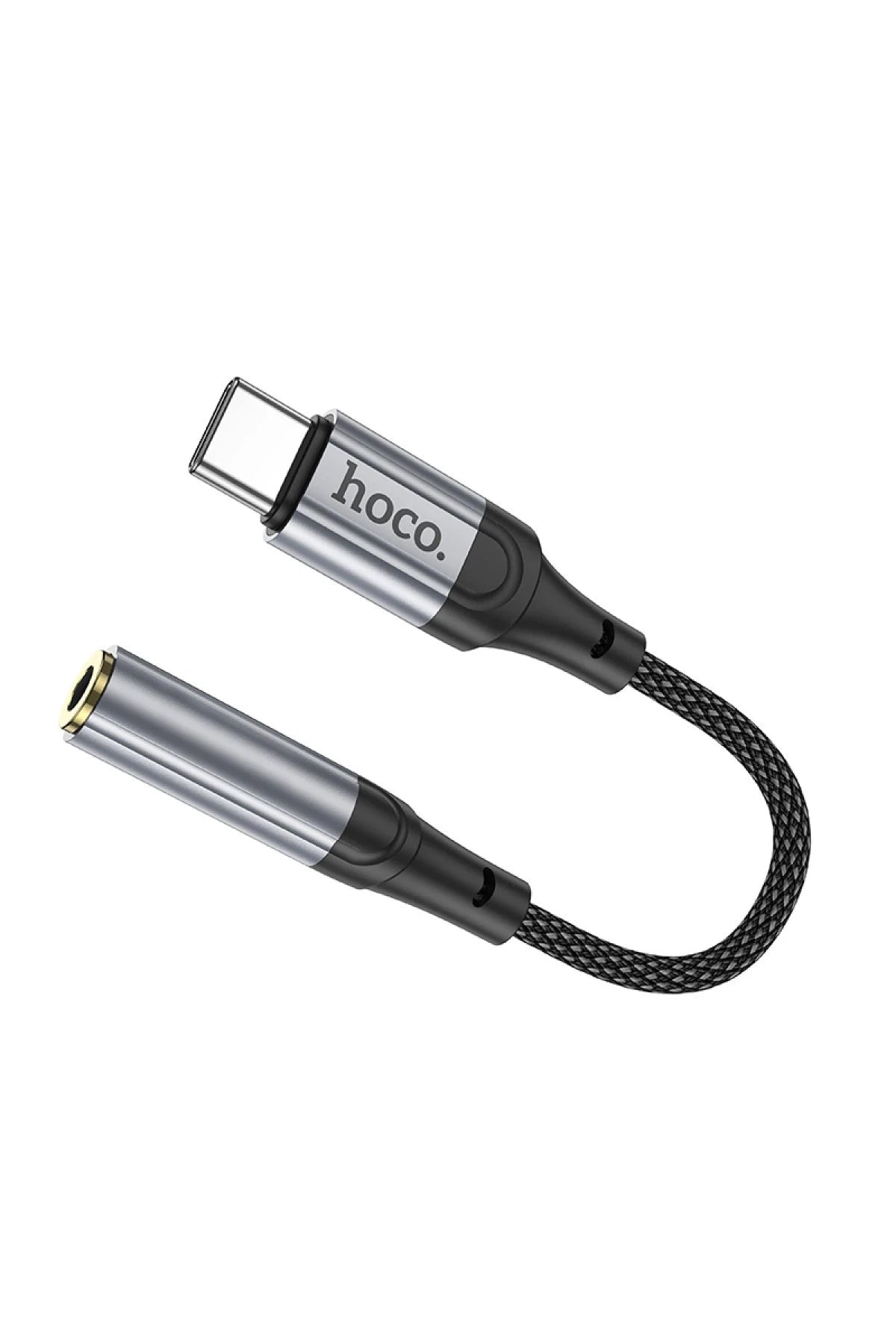 Hoco. LS36 Type-C to Aux Dönüştürücü - Siyah