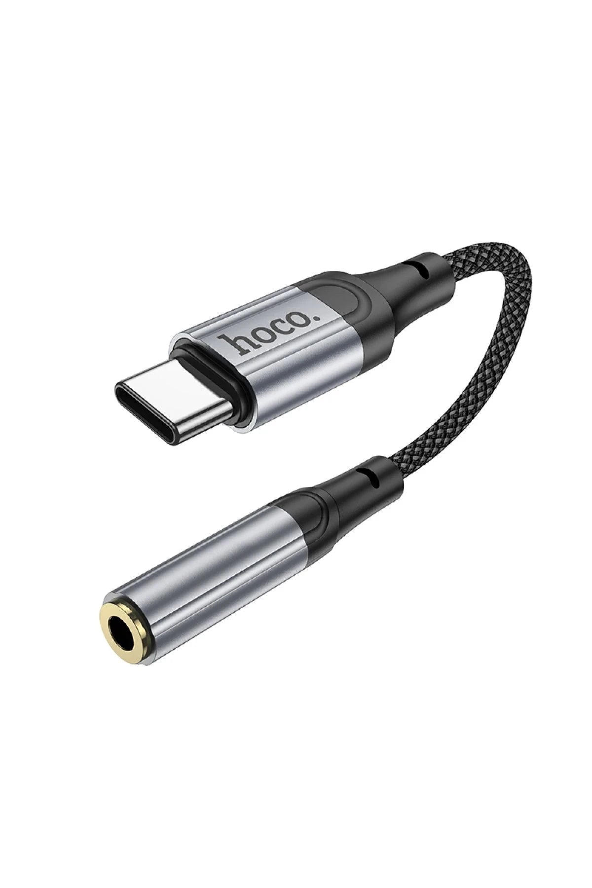 Hoco. LS36 Type-C to Aux Dönüştürücü - Siyah