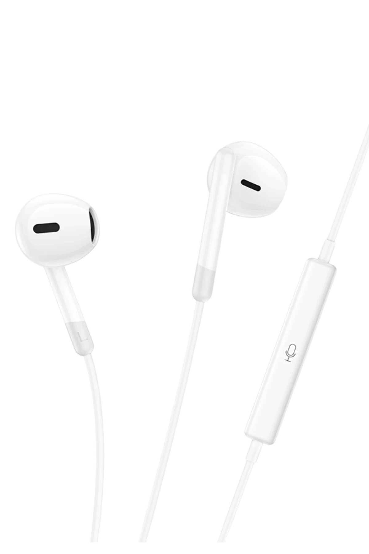 Hoco. M109 3.5mm Mikrofonlu Kablolu Kulaklık - Beyaz