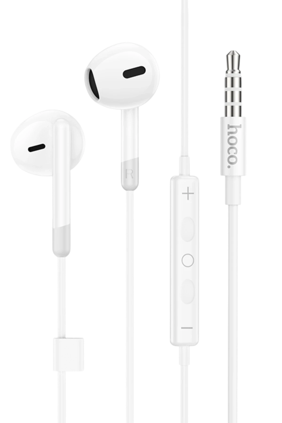 Hoco. M109 3.5mm Mikrofonlu Kablolu Kulaklık - Beyaz