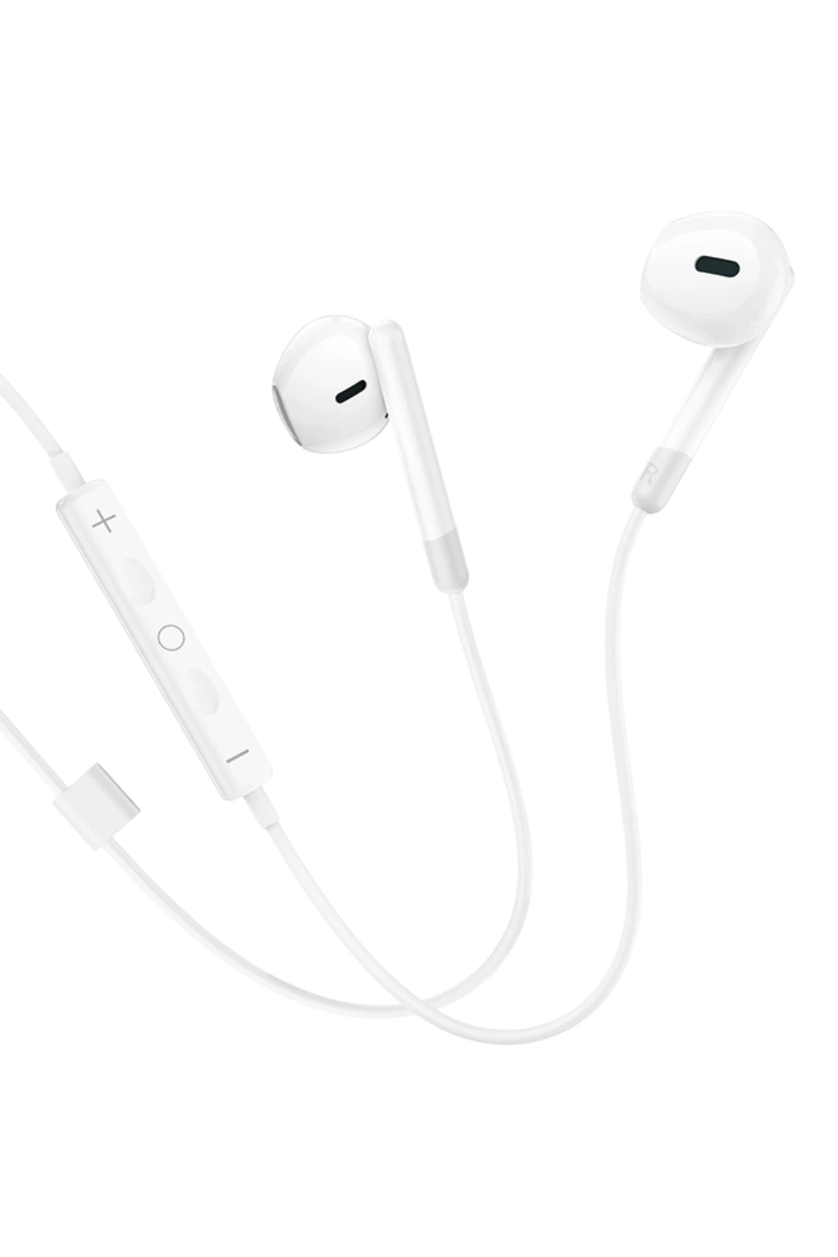 Hoco. M109 3.5mm Mikrofonlu Kablolu Kulaklık - Beyaz