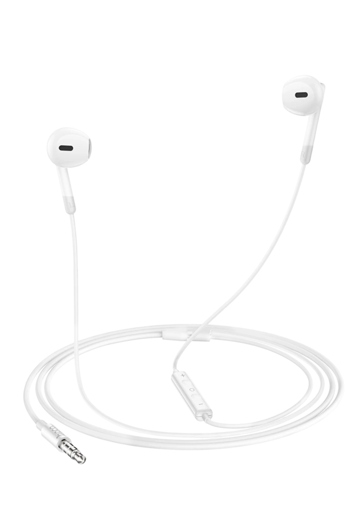 Hoco. M109 3.5mm Mikrofonlu Kablolu Kulaklık - Beyaz