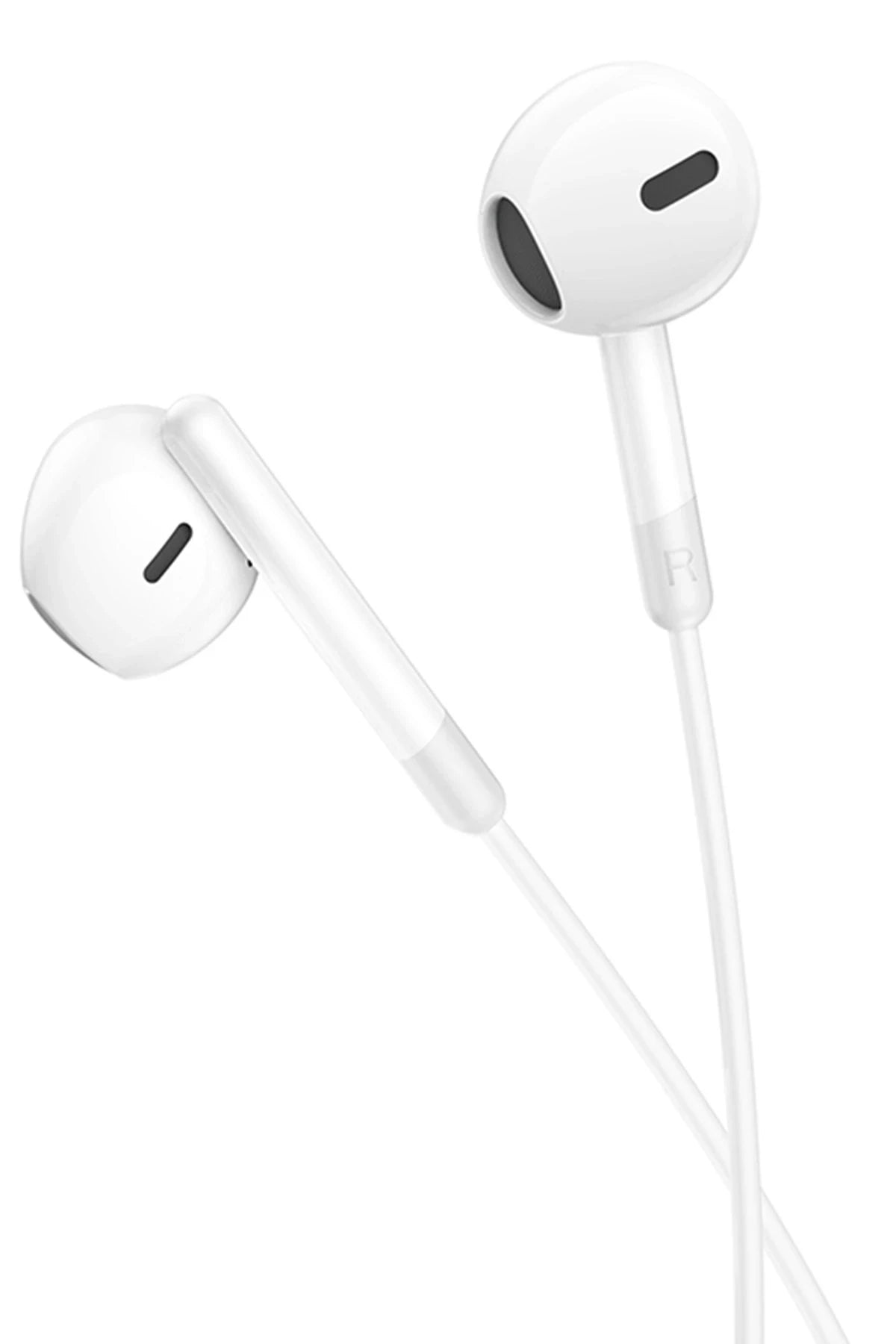 Hoco. M109 Type-C Mikrofonlu Kablolu Kulaklık - Beyaz