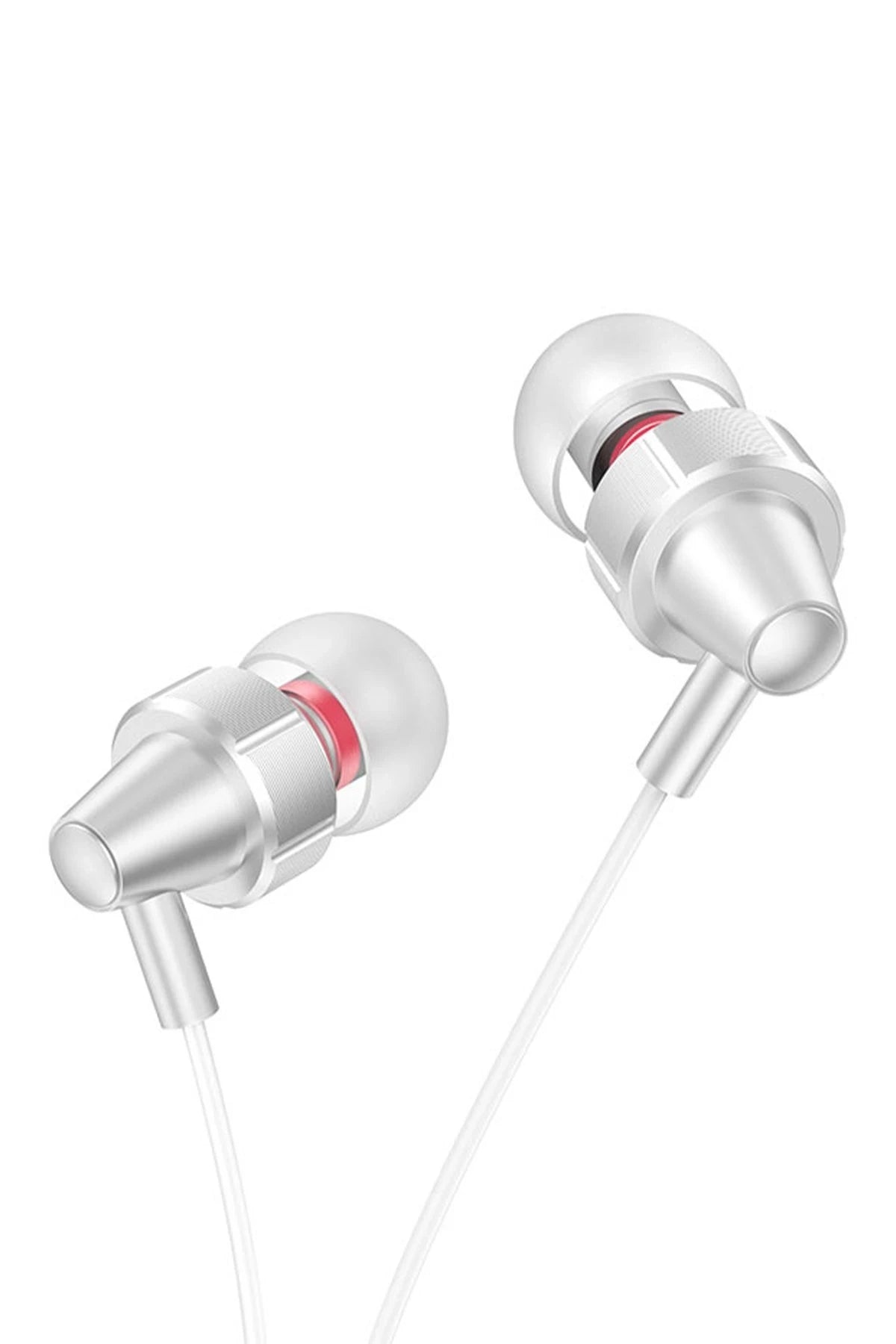 Hoco. M90 Delight 1.2M Type-C Dijital Mikrofonlu Kablolu Kulaklık - Gümüş