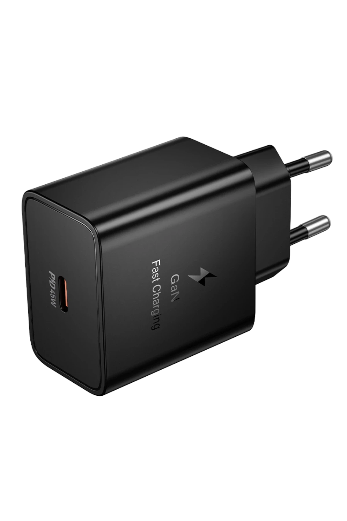 Hoco. N77 Star 45W Type-C Çıkışlı PD Hızlı Şarj Aleti - Siyah