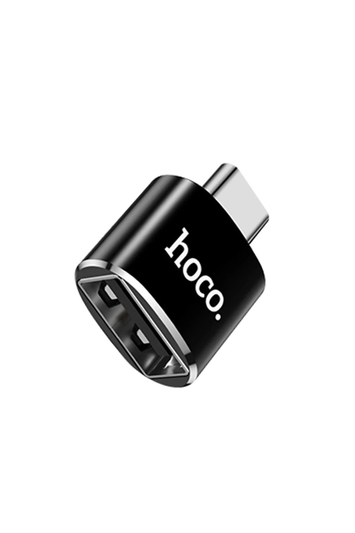 Hoco. UA5 Tak Çalıştır Type-C to USB Dönüştürücü - Siyah