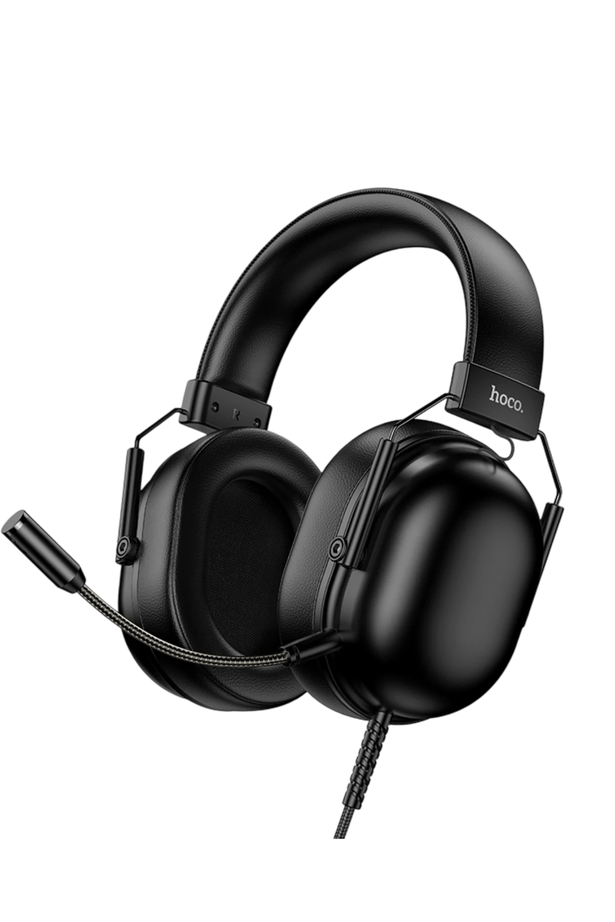 Hoco. W113 USB 7.1 Surround Kafa Üstü Gaming Kulaklık - Siyah