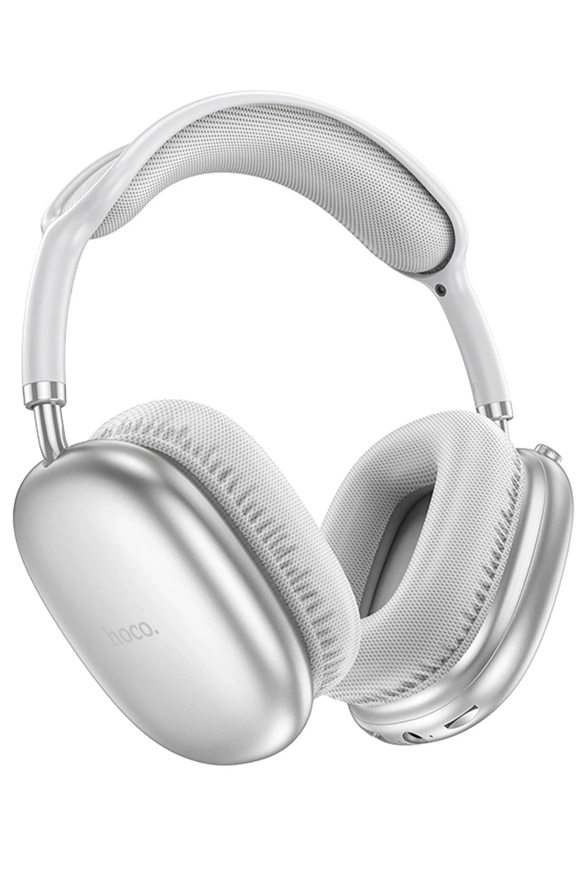 Hoco. W35 Air Triumph Aux Destekli Bluetooth Kablosuz Kulaklık - Gümüş