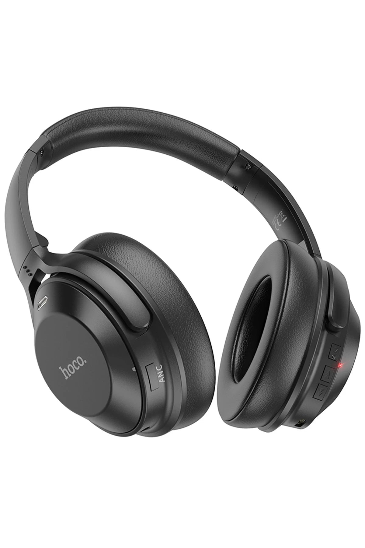 Hoco. W37 Aux Destekli Gürültü Engelleyicili Bluetooth Kablosuz Kulaklık - Siyah