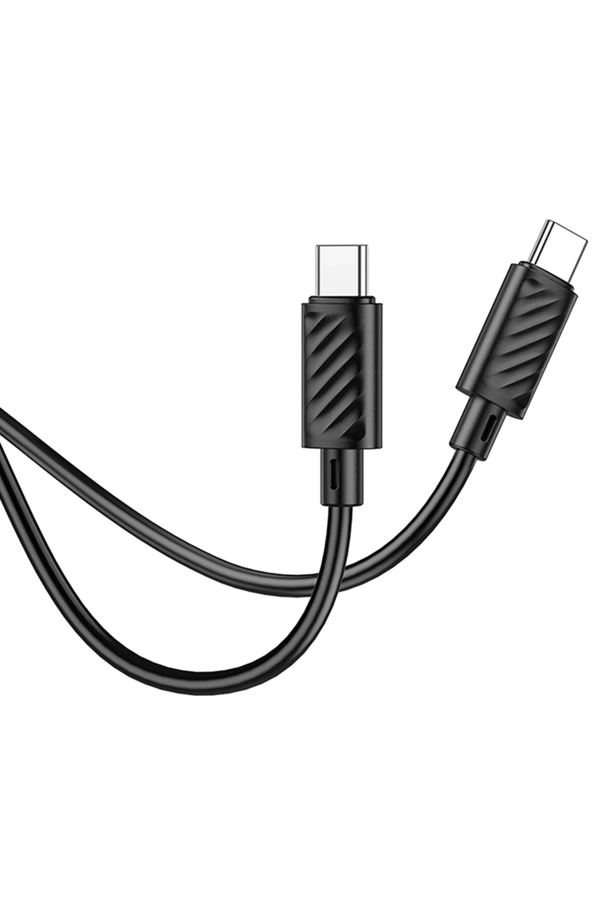 Hoco. X88 1M 60W Type-C to Type-C PD Hızlı Şarj Data Kablosu - Siyah