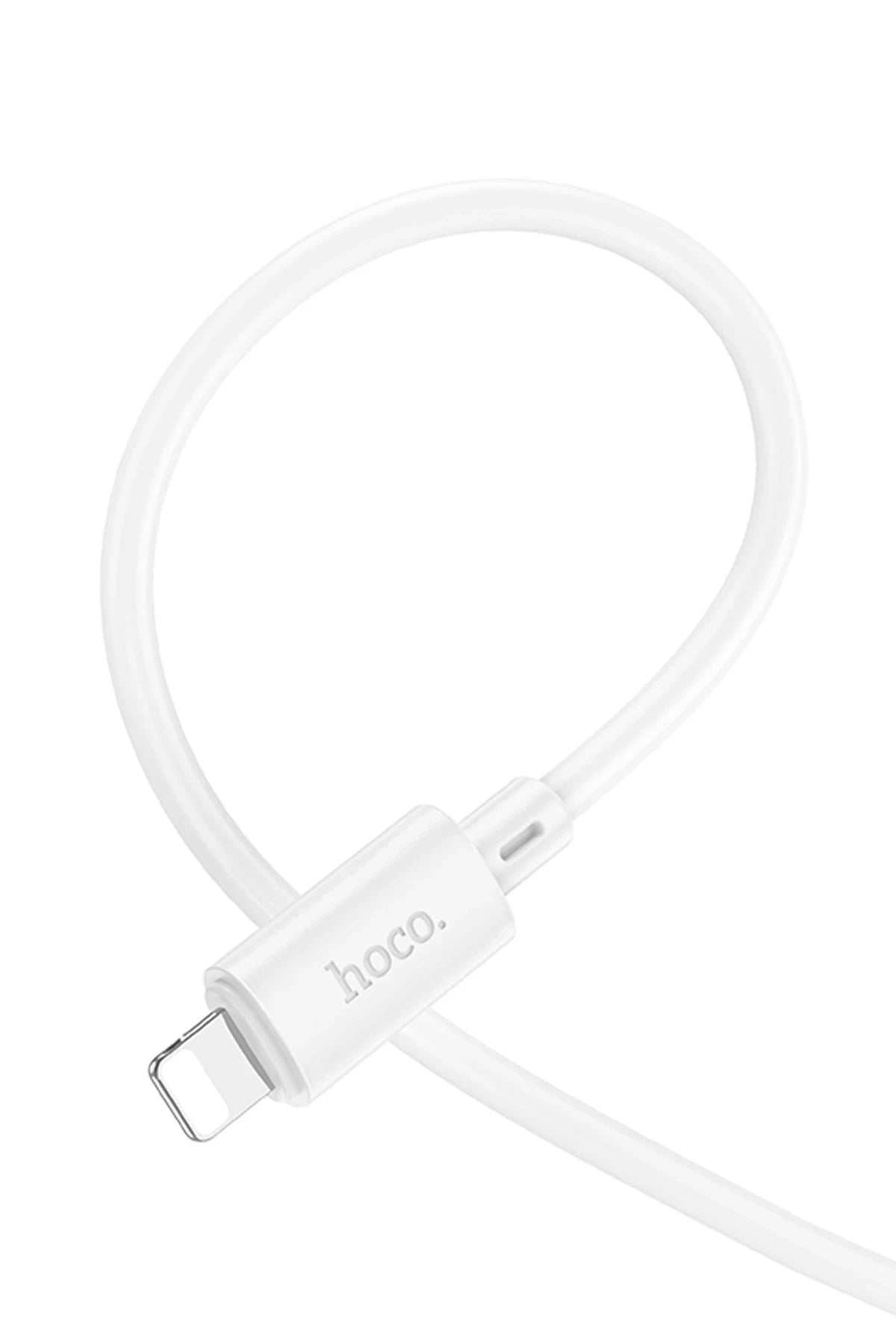 Hoco. X88 1M USB to Lightning Şarj Data Kablosu - Beyaz